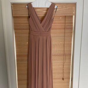 TFNC London mauve/dusty rose bridesmaid dress